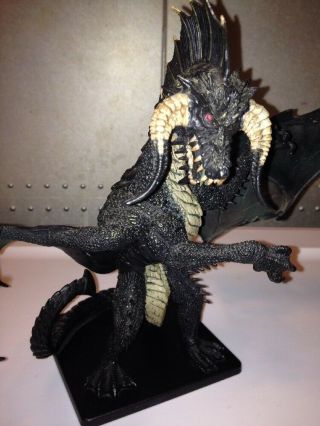D&D Miniature Icons Gargantuan Black Dragon Very Rare Figure 5
