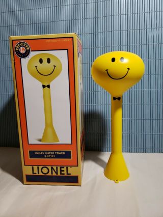 Rare Lionel 6 - 37101 Nj Smile Face Blinking Light Water Tower,  Pre Owned,