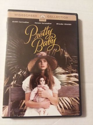 Pretty Baby Dvd - Brooke Shields - Susan Sarandon,  Rare