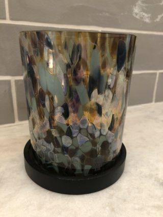 DIPTYQUE MULTICOLOR CANDLE HOLDER 34 BAZAR RARE LIMITED EDITION DISCONTINUED 2