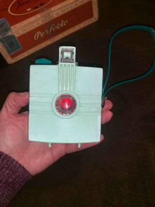 Girl Scouts Vintage Official 50s Green Camera Rare Hard To Find 4