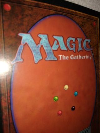 Oversized rare black Lotus promo card mtg magic: the gathering 6x9 3