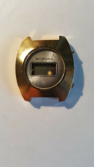 Rare 1970s Microma Digital Watch