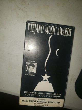 Selena 1992 Tejano Music Awards Vhs Live Rare