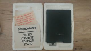 Sparkomatic Uib Sca - 10 Play Cassettes On Your 8 - Track Adaptor Cool Rare Japan (i