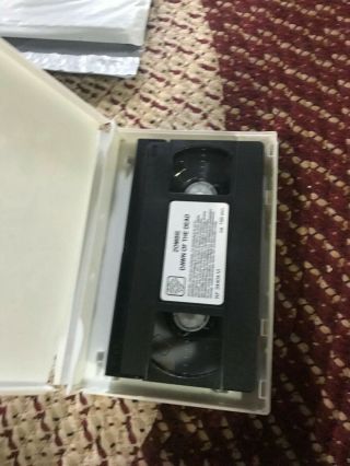 ZOMBIE DAWN OF THE DEAD GERMAN PAL HORROR SOV SLASHER RARE OOP VHS BIG BOX SLIP 2
