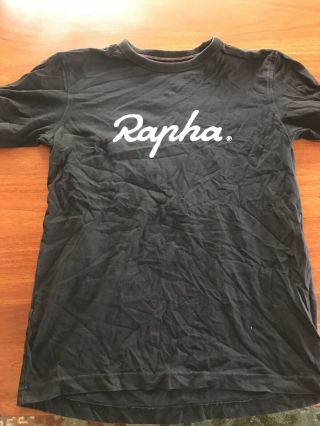 Rapha Logo T Shirt - 100 Cotton - Black Men 