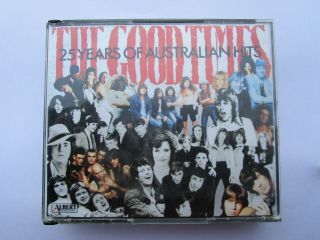 The Good Times - 25 Years Of Australian Hits - 2 X Cds - Rare Black Albert Discs