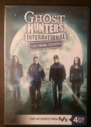 Ghost Hunters International The Final Season Dvd Rare 4 - Disc Set Oop