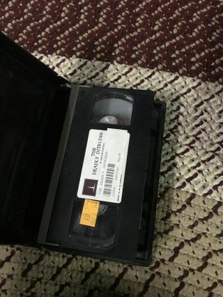 THE DEADLY INTRUDER HORROR SOV SLASHER RARE OOP VHS BIG BOX SLIP 2