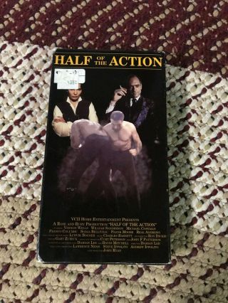 Half The Action Rare Oop Vhs Big Box Slip