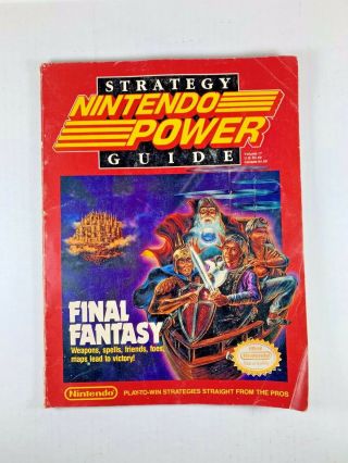 Final Fantasy (nes) Nintendo Power Player 