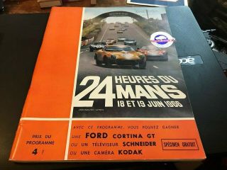 Le Mans - - 24 Hours Race 1966 - - - Programme - - - 18 - 19 June 1966 - - - Very Rare