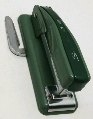 Vintage Swingline 99 Small Green Stapler Retro Office Collectible Rare