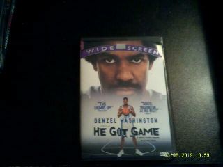 He Got Game (dvd,  1998,  Widescreen) Rare Oop