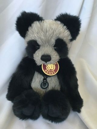 Charlie Bears Ewan Rare & Retired Plush Bear Gorgeous