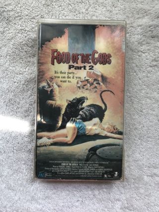 Food Of The Gods - Pt.  2 (vhs,  1988) Rare Horror Collectible Cult Oop