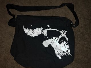 Glenn Danzig Skull Logo Messenger Bag RARE 2