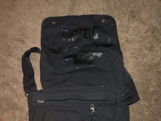 Glenn Danzig Skull Logo Messenger Bag RARE 3