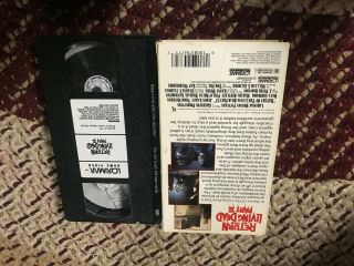 RETURN OF THE LIVING DEAD 2 HORROR SOV SLASHER RARE OOP VHS BIG BOX SLIP 2