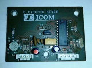 Icom Ex - 243 Electronic Keyer Unit In - Ultra Rare