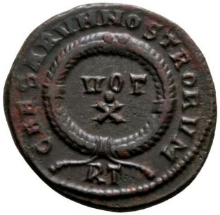 Constantine Ii (321 Ad) Rare Follis.  Rome Ca 2629