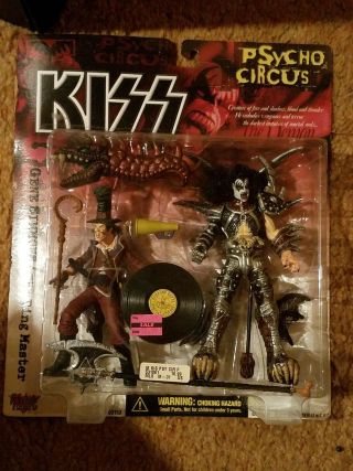 Kiss Rare Psycho Circus Spencer Gifts Special Edition Gene Simmons Ringmaster