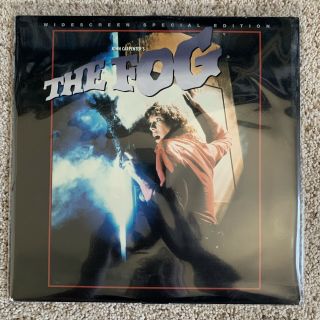 The Fog Widescreen Laserdisc - Jamie Lee Curtis - Very Rare Horror