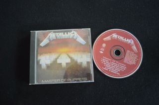 Metallica Master Of Puppets Rare Australian Polygram Cd