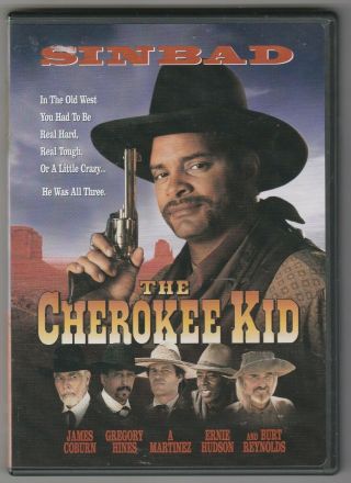 The Cherokee Kid Dvd Fullscreen With Insert Sinbad Burt Reynolds Rare Oop Htf