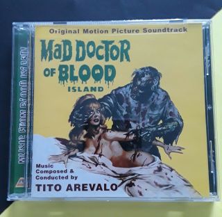 Mad Doctor Of Blood Island (cd) Cinevox Horror Soundtrack Ltd.  Ed.  Rare Lnew.