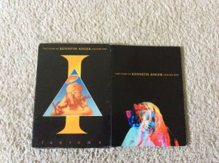 The Films Of Kenneth Anger - Vol.  1 (dvd,  2007) Volume With Booklet Rare Oop