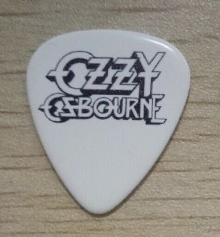 Ozzy Osbourne Jake E Lee Guitar Pick Rare