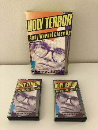 Extremely Rare Holy Terror: Andy Warhol Close Up Cassettes By Bob Colacello