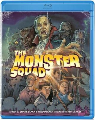 Monster Squad - Blu - Ray Region 1 Olive Films Rare Oop