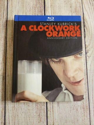 A Clockwork Orange (blu - Ray,  2 Disc,  2011) Rare Oop Digibook.  Stanley Kubrick