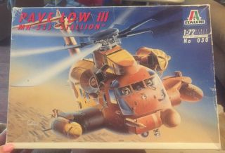 Rare 1/72 Italeri Sikorsky Mh - 53j Stallion Pave Low Iii U.  S.  A.  F.  Helicopter 030