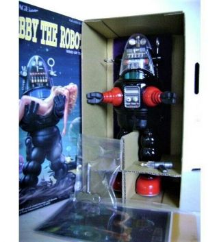 Rare Robby Robot Tin Toy Wind Up Black Edition Osaka/ Metal House Japan Mib