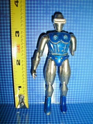 Rare Adventures Of Metal Man 3.  75 " Diecast Figure Radon Zylmex Zee Toys Vintage