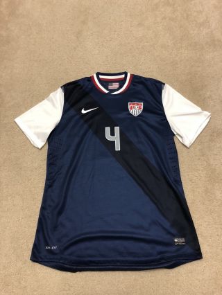 Nike Usa Soccer Jersey - Us Usmnt Rare Player Issue Authentic Xl