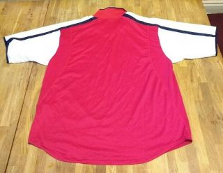 Rare Arsenal Home Shirt XL 2000 - 2002 (Nike / Dreamcast) Retro / Vintage 3
