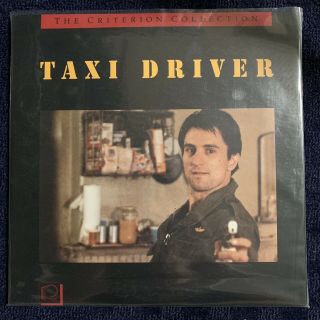 Taxi Driver Criterion Laserdisc - Robert De Niro - Rare