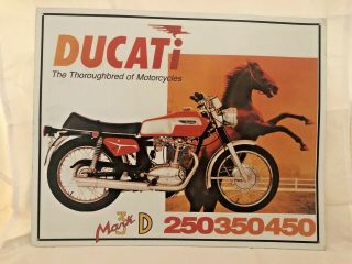 Rare Ducati The Throughbreed Of Motorcycles Mark 3d 1990 