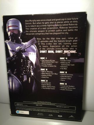RoboCop The Beginning - The Complete TV Series - DVD 6 - Disc Set R1 - RARE OOP 2
