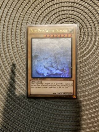 Yugioh Blue - Eyes White Dragon Gld5 - En001 Gold Ghost Rare
