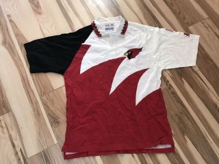 Rare Vintage 90s Pheonix Cardinals Logo Athletics Sharktooth Shirts Arizona Nfl