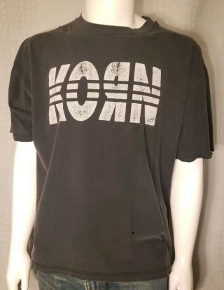 Korn Tshirt Rare Orginal Vintage Giant Mens Xl 1990s 90s Nu Metal