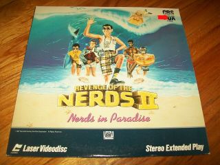 Revenge Of The Nerds Ii: Nerds In Paradise Laserdisc Ld Part Two 2 Very Rare Fun