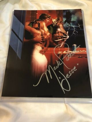 Mark Patton Freddy Signed A Nightmare On Elm Street 2 Custom Rare Photo 8x10