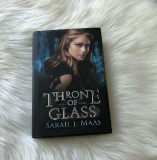 Throne Of Glass Hardcover Sarah J.  Maas First Edition First Printing Rare